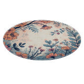 抽象的な花のデザインのカッティングボード カッティングボード (角)