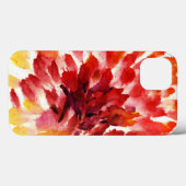 抽象的な花の水彩画の絵画5 Case-Mate iPhoneケース (裏面 (横))