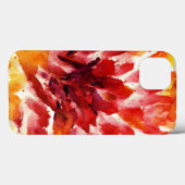 抽象的な花の水彩画の絵画5 Case-Mate iPhoneケース (裏面 (横))