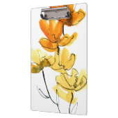 抽象的な花の背景 クリップボード (左)