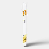 抽象的な花の背景 Case-Mate iPhoneケース (裏面 / 左)