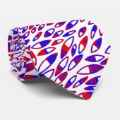 抽象的な花びら - カラー テクスチャ ネクタイ (ロール)