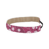 抽象的な花パターン アスレチックヘッドバンド (右)
