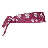 抽象的な花パターン タイヘッドバンド (回転270)
