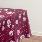 抽象的な花パターン テーブルクロス (インサイチュ)