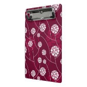 抽象的な花パターン ミニクリップボード (アングル2)