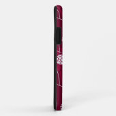 抽象的な花パターン Case-Mate iPhoneケース (裏面/右)