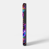 抽象的な花 iPhoneケース (左側面)