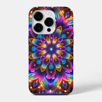 抽象的な花 iPhone 14 PROケース
