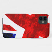 抽象的な英国国旗 Case-Mate iPhoneケース (裏面(横))