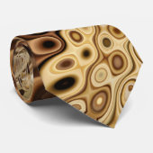 抽象的な茶色のデザイン2 ネクタイ (ロール)