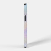 抽象的な虹のテクスチャ iPhoneケース (右側面)