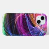 抽象的な虹の光の渦の光 Case-Mate iPhoneケース (裏面 (横))