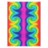 抽象的な虹の質 テーブルクロス (正面)