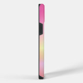 抽象的な虹 iPhoneケース (右側面)