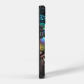 抽象的な蝶1 iPhoneケース (右側面)