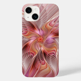 抽象的な蝶 カラフルなファンタジー フラクタルアート Case-Mate iPhone 14ケース