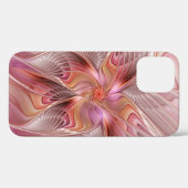 抽象的な蝶 カラフルなファンタジー フラクタルアート Case-Mate iPhoneケース (裏面 (横))