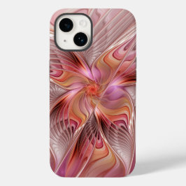 抽象的な蝶 カラフルな幻想的なフラクタルアート Case-Mate iPhone 14ケース
