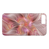 抽象的な蝶 カラフルな幻想的なフラクタルアート Case-Mate iPhoneケース (裏面(横))