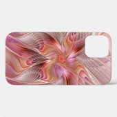 抽象的な蝶 カラフルな幻想的なフラクタルアート Case-Mate iPhoneケース (裏面 (横))