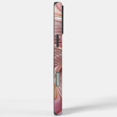 抽象的な蝶 カラフル ファンタジー フラクタルアート Case-Mate iPhoneケース (裏面 / 右)
