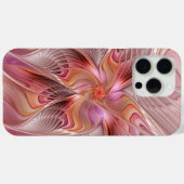 抽象的な蝶 カラフル ファンタジー フラクタルアート Case-Mate iPhoneケース (裏面 (横))