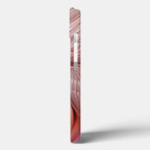 抽象的な蝶 カラフル フラクタルアート モノグラム Case-Mate iPhoneケース (裏面 / 左)