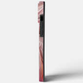 抽象的な蝶 カラフル フラクタル アート モノグラム Case-Mate iPhoneケース (裏面 / 左)