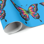 抽象的な蝶 ラッピングペーパー (ロールコーナー)