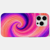 抽象的な螺旋ペイントスワールパターン Case-Mate iPhoneケース (裏面 (横))
