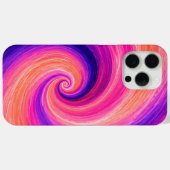 抽象的な螺旋ペイントスワールパターン Case-Mate iPhoneケース (裏面 (横))