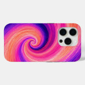 抽象的な螺旋ペイントスワールパターン Case-Mate iPhoneケース (裏面 (横))