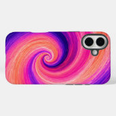 抽象的な螺旋ペイントスワールパターン Case-Mate iPhoneケース (裏面 (横))