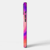 抽象的な螺旋ペイントスワールパターン Case-Mate iPhoneケース (裏面 / 左)
