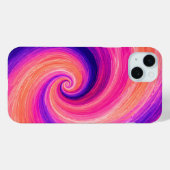 抽象的な螺旋ペイントスワールパターン Case-Mate iPhoneケース (裏面 (横))