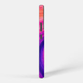 抽象的な螺旋ペイントスワールパターン SAMSUNG GALAXYケース (右側面)