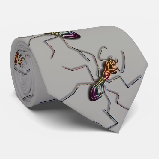 抽象的な蟻 ネクタイ (ロール)