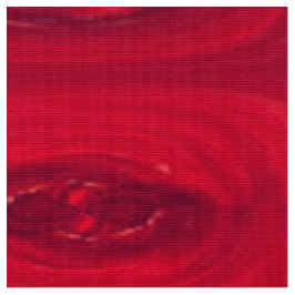 抽象的な赤いバラの幾何学模様の生地 ファブリック
