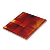 抽象的な赤い矢印のパターン タイル (側面)