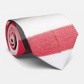 抽象的な赤と黒の格子模様 モダンコレクション ネクタイ (ロール)