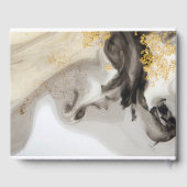 抽象的な輝き ゲストブック (裏面)