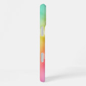 抽象的な輝き iPhone 16 Plus カバー (右側面)