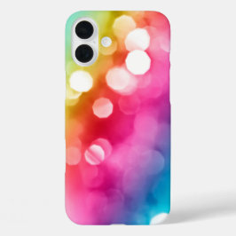 抽象的な輝き iPhone 16 Plus カバー