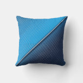 抽象的な金属ブラシをかけられた表面の質 クッション (裏面)