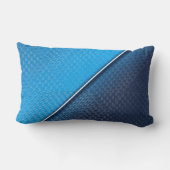 抽象的な金属ブラシをかけられた表面の質 ランバークッション (裏面)