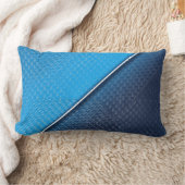 抽象的な金属ブラシをかけられた表面の質 ランバークッション (ブランケット)