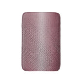 抽象的な金属ブラシをかけられた表面 バスマット (正面縦)