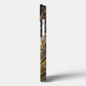 抽象的な金水パターン Case-Mate iPhoneケース (裏面 / 左)