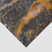 抽象的な金色の白い線の岩のテクスチャ 薄葉紙 (詳細)